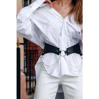 Şık Deri Zincirli Kemer, Elbise Kemeri, Zincirli Tarz Gömlek Kemeri - Brf1121