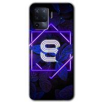 Potkal Hediye Fabrikası Oppo Reno 5 Lite Kılıf HD Baskılı Desen + Hayalet Cam Yandan Görünmez