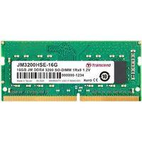 Transcend 16GB(1x16GB) 3200Mhz SODIMM CL22 DDR4 Notebook Ram (JM3200HSE-16G)