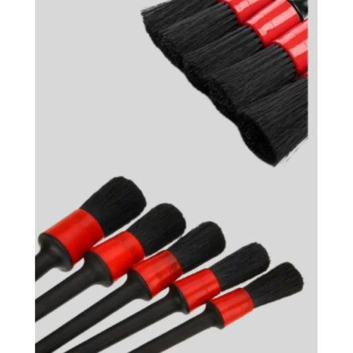 5’li Detay Temizlik Fırçası Seti Araç İç Dış Jant Motor Çok Amaçlı