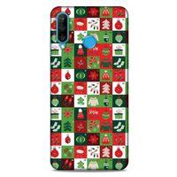 Yılbaşı Süsleri 07 Huawei P30 Lite Kılıf Silikon Kapak