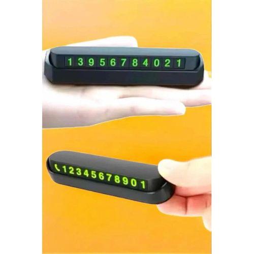 Numaralık Araç İçi Araba Araç Park Numaratör Telefon Numarası Yazma