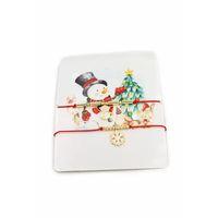 Yeni Yıl İp Bileklik - Kırmızı