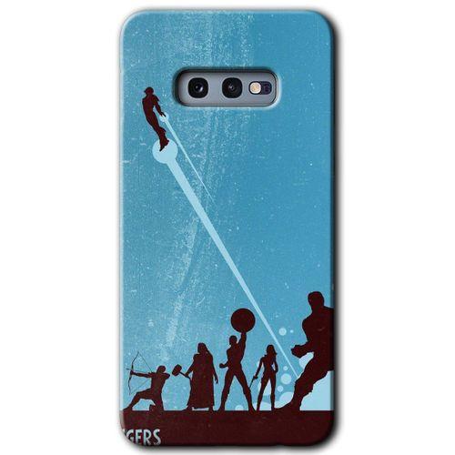 Samsung Galaxy S10e Kılıf HD Desen Baskılı Arka Kapak - Avengers Team