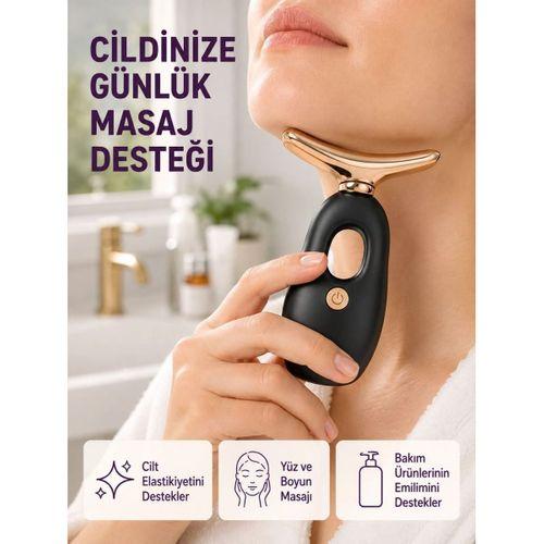 Yüz Ve Göz Altı Masaj Cihazı – Kırışıklık Karşıtı & Nemlendirici Etki Destekli