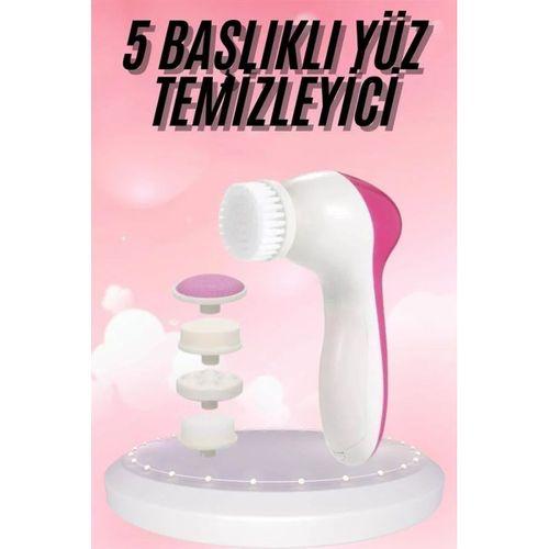 5 Başlıklı Titreşimli Cilt Temizleme Seti Canlandırıcı Ve Onarıcı