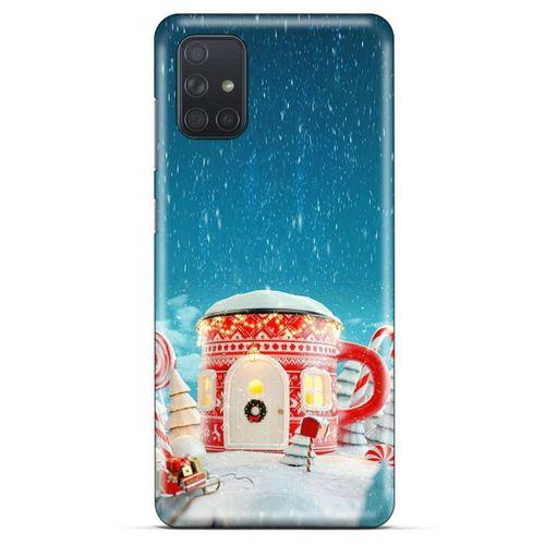 Samsung Galaxy M51 Kılıf Snowix (3) Kapak Kırmızı Mavi