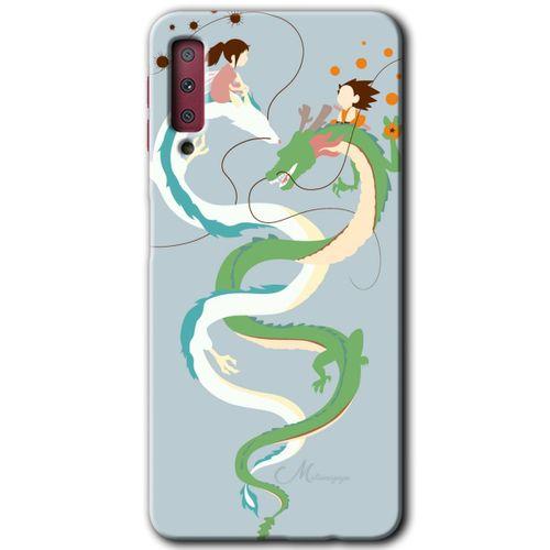 Galaxy A7 2018 Kılıf HD Desen Baskılı Arka Kapak - Snake Friendship
