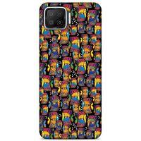 Lopard Oppo A73 Uyumlu Kılıf Soyut Sanat (27) Baskılı Tasarımlı Kılıf