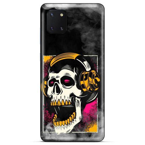 Lopard Huawei Y5P Uyumlu Kılıf Tattoo's (10) Full Koruma Kılıfı Turuncu