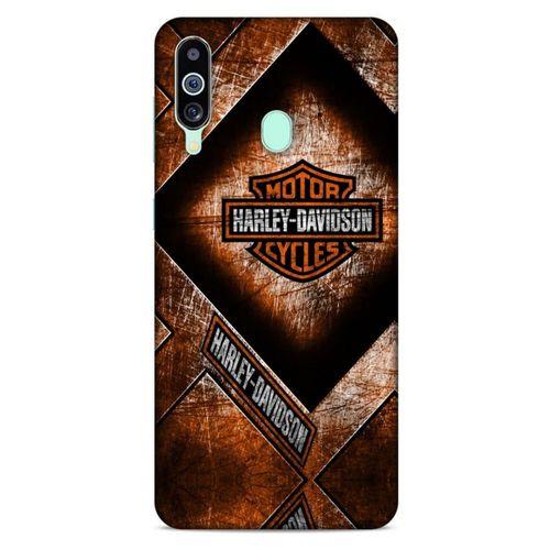 Samsung Galaxy M40 Uyumlu Kılıf Motorsiklet (14) Lansman Kılıf Harley Davidson