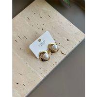 Taşlı Küpe - Beyaz