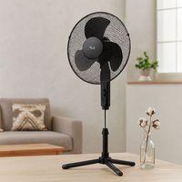 16" (41 cm) Teleskopik Katlanır Ayaklı Vantilatör - Metal Kafes, 3 Kademe