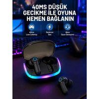Rgb Şarj Kutulu Tws Kablosuz Kulaklık Bluetooth 5 4 Hd Voice Type-c Şarj Destekli