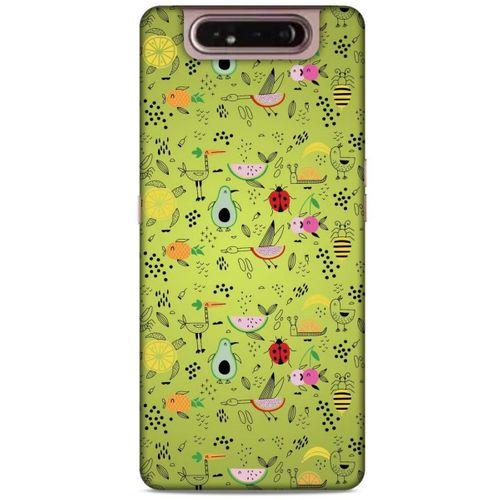 Frutix Meyve Mix 05 Samsung Galaxy A80 Kılıf Desenli Silikon