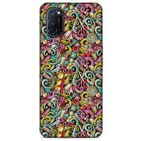 Graffitix (46) Desenli Silikon Kapak Oppo A92 Kılıf