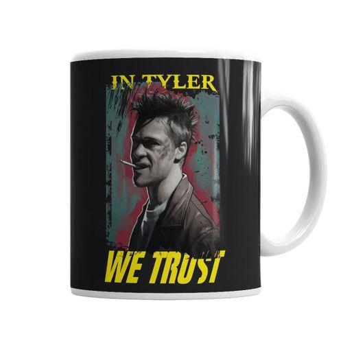 Clube Da Luta Tyler Durden We Trust Kupa Bardak Porselen