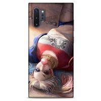 Samsung Galaxy Note 10 Plus Uyumlu Kılıf Harley Quinn (2) Kabı Kahve