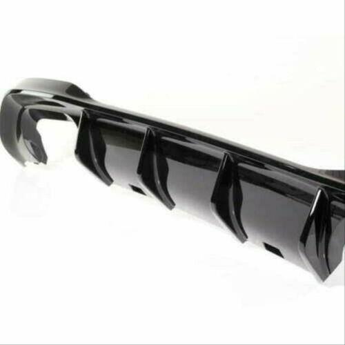 Volkswagen Golf Uyumlu 8 ''R'' Difüzör (Piano Black) - 4 Egzoz (Life Style İmpression Paket İçin)