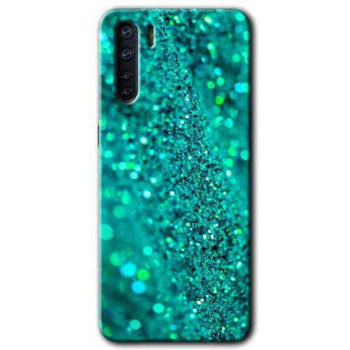 Oppo A91 HD Baskılı Kılıf + 9D Tam Ekran Koruyucu - Diamonds