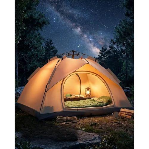 Çift Katmanlı Kamp Çadırı Otomatik Kurulum Suya Dayanıklı Outdoor Çadır