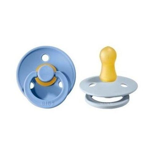 Bibs Bibs Colour Kauçuk Emzik 2li 0-6 Ay Sky Blue / Baby Blue