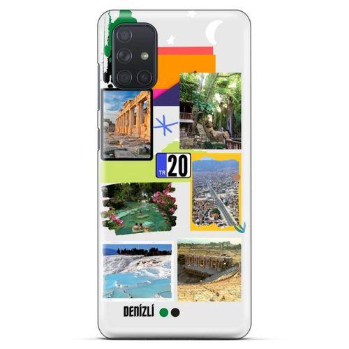 Lopard Samsung Galaxy M51 Uyumlu Kılıf Şehirli ※ (20) Denizli Koruyucu Kılıf