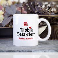 Kişiye Özel Tıbbi Sekreter Kupa Bardak