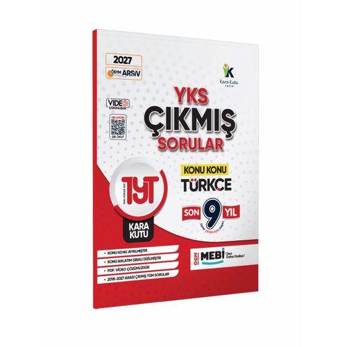 2027 YKS-TYT Türkçe Kara Kutu ÖSYM Çıkmış Soru Konu Konu Son 9 Yıl Video/PDF Çözümlü
