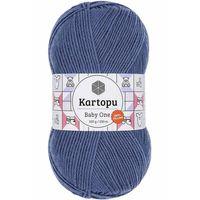 1 Adet Baby One Tüylenmeyen El Örgü İpi Yünü Koyu Mavi K1533