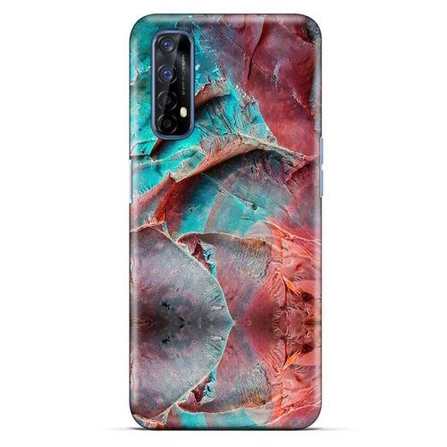 Oppo Realme 7 Kılıf Baskılı Özel Seri Taşlı (49) Ultra Silikon Kılıf