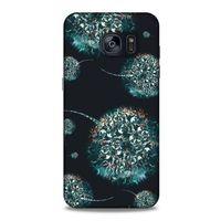 Y.Liva-2021 Özel Seri Siyah Soyut-91 Samsung Galaxy S7 Edge Kılıf Silikon Kapak