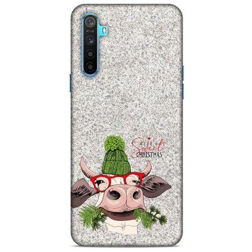 Animax Bereli İnek Oppo Realme 6i Kılıf Desenli Silikon