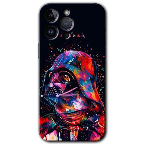 Potkal Hediye Fabrikası iPhone 14 Pro Kılıf HD Desen Baskılı Arka Kapak - Father Vader