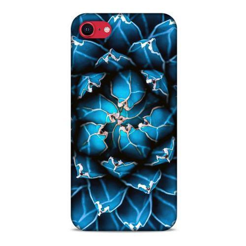 Lopard Apple iPhone SE 2020 Uyumlu Kılıf Bahar (1) Kılıfı Mavi