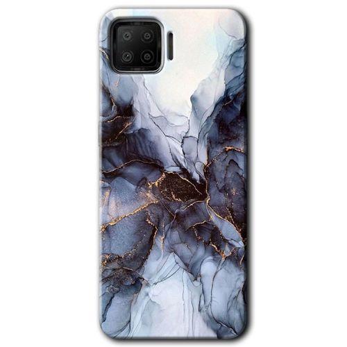 Potkal Hediye Fabrikası Oppo A73 Kılıf HD Desen Baskılı Arka Kapak - Otantik Mermer