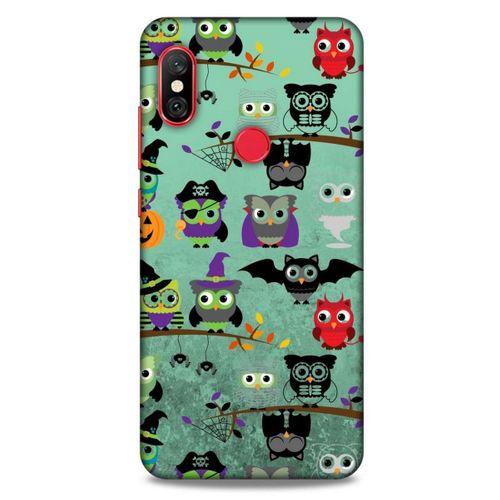 Baykuşlar (38) Desenli Silikon Kapak Telefon Kabı Xiaomi Redmi Note 6 Pro Kılıf