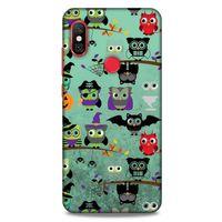 Baykuşlar (38) Desenli Silikon Kapak Telefon Kabı Xiaomi Redmi Note 6 Pro Kılıf
