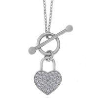 Lucky Life 925 Ayar Gumuss Sallantılı Kalp Lucky Life Lucky Life Kadın Kolye