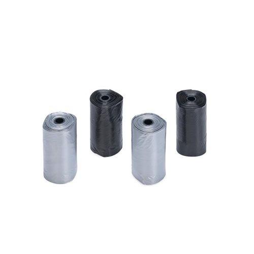 Beeztees Köpek Dışkı Toplama Poşeti, Siyah Gri, 4x20Adet