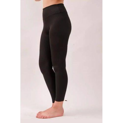 Siyah Yüksek Bel Fitilli Kadın Tayt Yazlık 2001