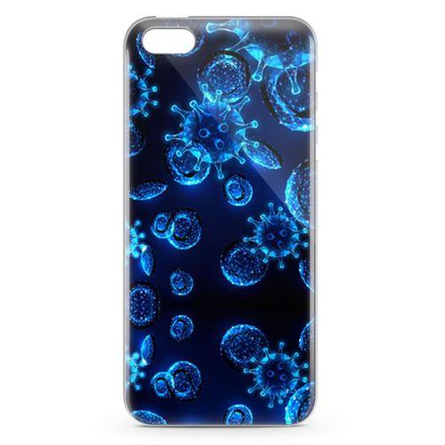 Apple iPhone 5s Kılıf Viral Enfeksiyon Arka Kapak Koruma Desenli Full Koruyucu