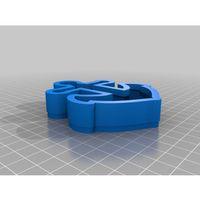 Anchor Kurabiye Kesici (Bu ürün Sadece Plastik parçadır - Almadan Önce Soru Sorabilirsiniz)