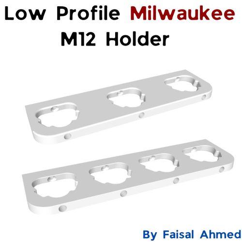 Düşük Profil Milwaukee M12 Tutucu Duvar Montajı – 5136352