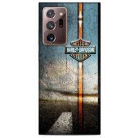 Samsung Galaxy Note 20 Ultra Uyumlu Kılıf Motorsiklet (45) Liquid Air Kılıf Harley