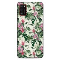Lopard Samsung Galaxy A41 Uyumlu Kılıf Botanix (37) Silicone Cover