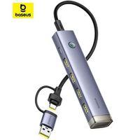 Baseus Ultrajoy 6-port Hub-uzay Grisi (b00052802811-02)