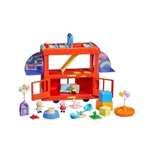 Nessiworld F8881 Peppa Pig 2si1 arada Part Otobüsü +3 yaş