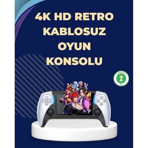 Kompakt Ve Hafif Retro Oyun Konsolu 1000 Klasik Oyun Dahil