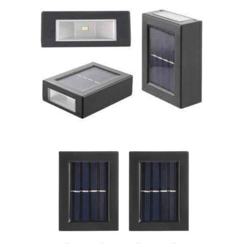 Solar Güneş Enerjili Çift Taraflı Duvar Lambası Çift Taraflı Duvar Lamba Güneş Enerjili